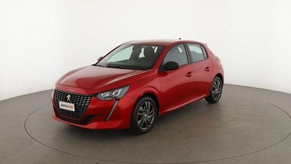 Usata Peugeot 208 Active 101 CV (74 kW) 2022 Rosso Utilitaria
