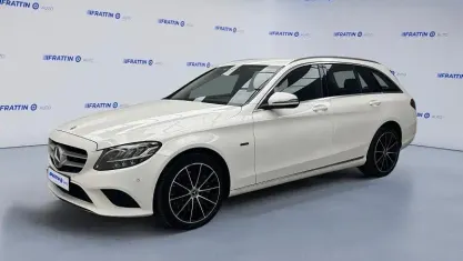 Usata Mercedes C300e 316 CV (232 kW) 2020 Bianco Station wagon