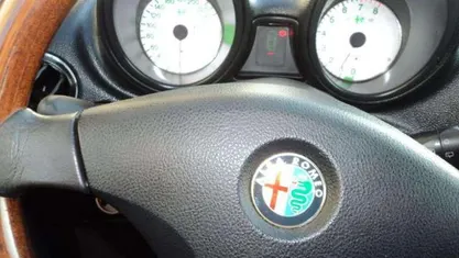 Usata Alfa Romeo 156 Progression 140 CV (102 kW) 2001 Blu Station wagon