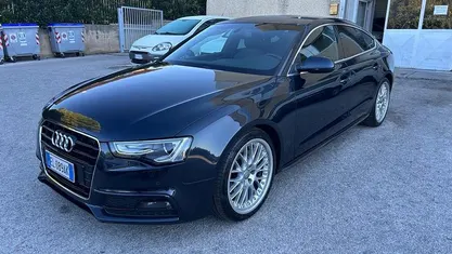 Usata Audi A5 S-Line 177 CV (130 kW) 2012 Nero Berlina
