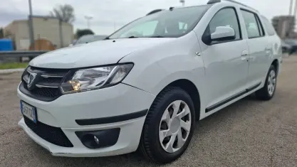 Usata Dacia Logan MCV Ambiance 75 CV (55 kW) 2015 Bianco Station wagon