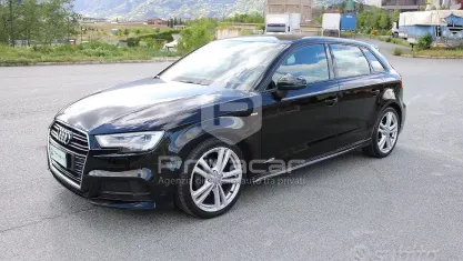 Usata Audi A3 Sport 150 CV (110 kW) 2017 Nero Utilitaria
