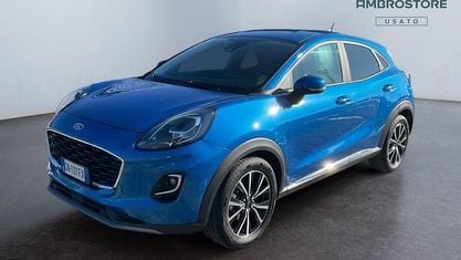 Second-hand Ford Puma Titanium S 125 CP (91 kW) 2023 Albastru SUV