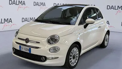 Bianco gelato pastello Usata 2024 Fiat 500 Dolcevita Tre volumi | 13.990 € (Buon prezzo)