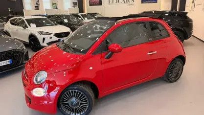 Usata Fiat 500C 69 CV (50 kW) 2023 Rosso metallizzato Cabrio