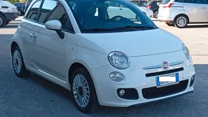 Usata Fiat 500 Lounge 95 CV (69 kW) 2015 Bianco Berlina
