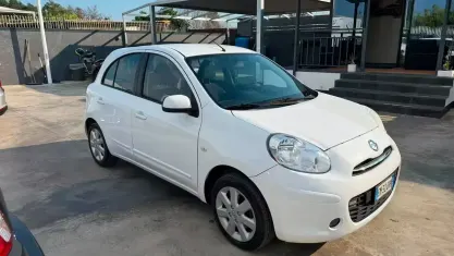 Usata Nissan Micra Tekna 80 CV (58 kW) 2012 Bianco Utilitaria