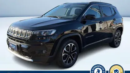 Begagnad Jeep Compass Limited 131 HK (96 kW) 2022 Svart SUV