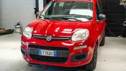Usata Fiat Panda Easy 85 CV (62 kW) 2013 Rosso Utilitaria