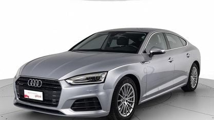 Begagnad Audi A5 Sportback Business 190 HK (139 kW) 2019 Silver Halvkombi