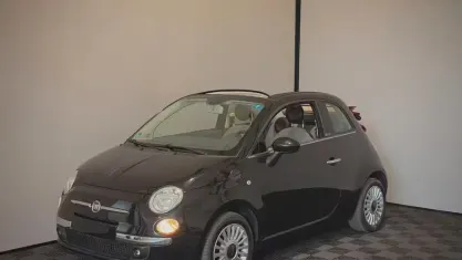 Usata Fiat 500C Lounge 69 CV (50 kW) 2012 Nero Cabrio