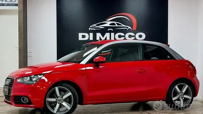 Usata Audi A1 Ambition 122 CV (89 kW) 2011 Rosso Utilitaria