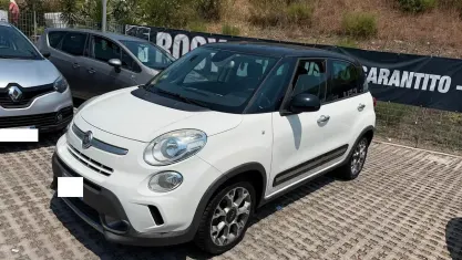 Usata Fiat 500L Trekking 105 CV (77 kW) 2014 Bianco Monovolume