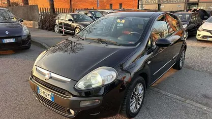 Usata Fiat Punto Evo Active 69 CV (50 kW) 2011 Nero Utilitaria