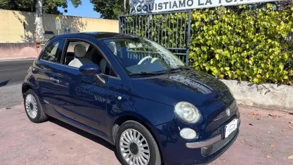 Usata Fiat 500 Lounge 69 CV (50 kW) 2011 Bluazzurro Utilitaria