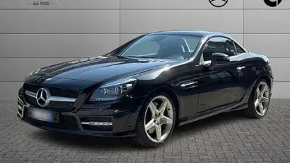 Usata Mercedes SLK200 Premium 184 CV (135 kW) 2016 Nero Cabrio