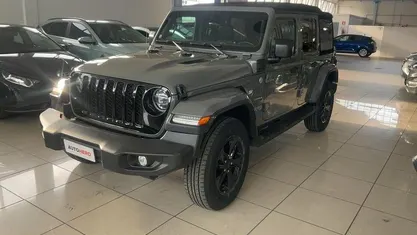 Usata Jeep Wrangler Unlimited Sahara 381 CV (280 kW) 2022 Grigio SUV