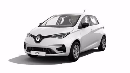 Usata Renault Zoe Life 80 kW (109 CV) 2020 Bianco Utilitaria
