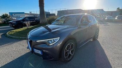 Second-hand Alfa Romeo Stelvio Ti 210 CP (154 kW) 2020 Gri SUV