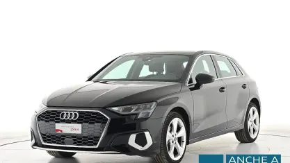 Usata Audi A3 Advanced 116 CV (85 kW) 2020 Nero Berlina