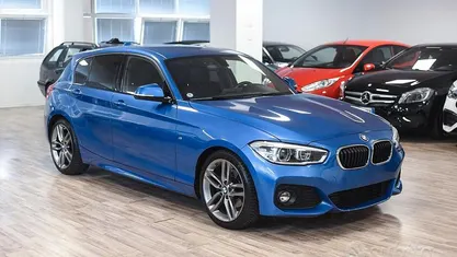 Usata BMW 125 M Sport 224 CV (164 kW) 2018 Blu/azzurro Utilitaria