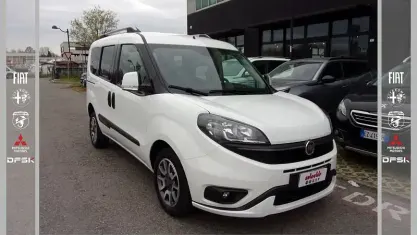 Usata Fiat Doblò Trekking 120 CV (88 kW) 2018 Bianco Monovolume