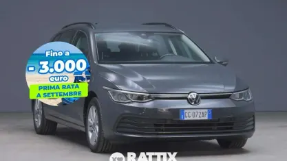 Usata VW Golf VII Life 150 CV (110 kW) 2021 Nero Station wagon