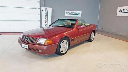 Usata Mercedes SL500 326 CV (239 kW) 1992 Rosso Cabrio