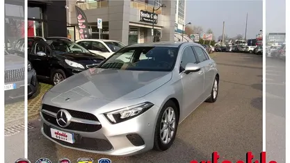 Usata Mercedes A180 Business 136 CV (100 kW) 2021 Grigio Utilitaria