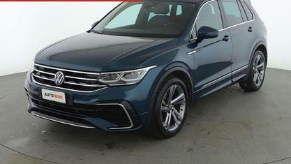 Begagnad VW Tiguan R-line 150 HK (110 kW) 2023 Blå SUV