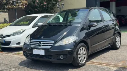 Usata Mercedes A150 Avantgarde 95 CV (69 kW) 2007 Nero Coupé
