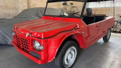 Usata Citroën Méhari 29 CV (21 kW) 1970 Rosso Cabrio
