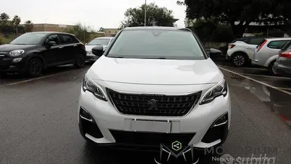 Usata Peugeot 3008 Active 120 CV (88 kW) 2018 Blu Berlina