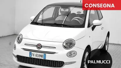 Usata Fiat 500 Lounge 69 CV (50 kW) 2017 Bianco Utilitaria