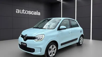 Usata Renault Twingo SE 65 CV (47 kW) 2021 Blu shopping Utilitaria
