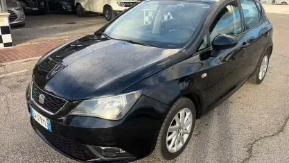 Usata Seat Ibiza Style 75 CV (55 kW) 2014 Nero Berlina