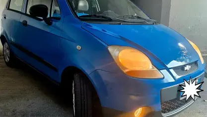 Usata Chevrolet Matiz SE 52 CV (38 kW) 2010 Blu Utilitaria
