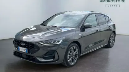 Usata Ford Focus ST-Line 125 CV (91 kW) 2022 Magnetic grey Berlina