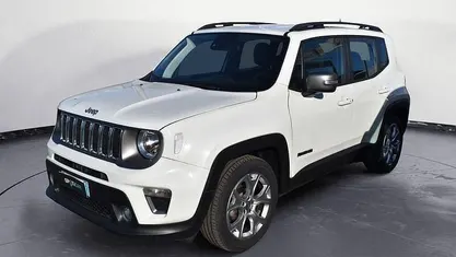 Bianco Usata 2021 Jeep Renegade Limited SUV | 19.500 € (Buon prezzo)
