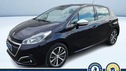 Usata Peugeot 208 Allure 82 CV (60 kW) 2018 Blu metallizzato Utilitaria