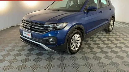 Usata VW T-Cross Style 110 CV (80 kW) 2022 Blu SUV