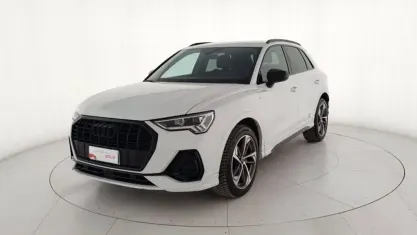Usata Audi Q3 S-Line 150 CV (110 kW) 2021 Bianco metallizzato SUV