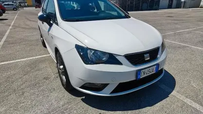 Usata Seat Ibiza Style 75 CV (55 kW) 2012 Bianco Berlina