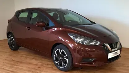 Usata Nissan Micra Acenta 92 CV (67 kW) 2022 Rosso Utilitaria