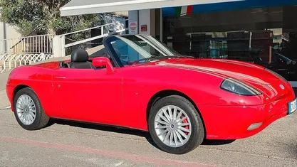 Usata Fiat Barchetta 131 CV (96 kW) 1999 Rosso Cabrio
