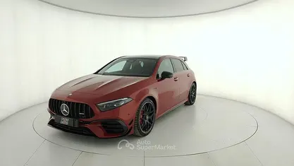 Usata Mercedes A45 AMG AMG Line Premium Plus 421 CV (309 kW) 2024 Rosso patagonia manufaktur Berlina
