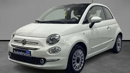 Bianco Usata 2017 Fiat 500 Lounge Tre volumi | 9900 € (Buon prezzo)