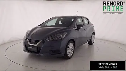 Usata Nissan Micra Acenta 90 CV (66 kW) 2023 Grigio scuro Berlina