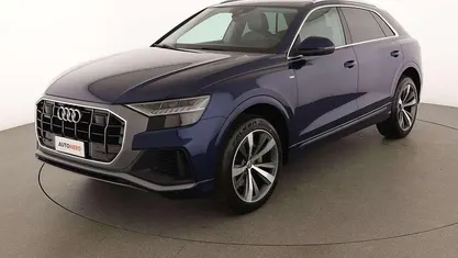 Usata Audi Q8 286 CV (210 kW) 2019 Blu SUV