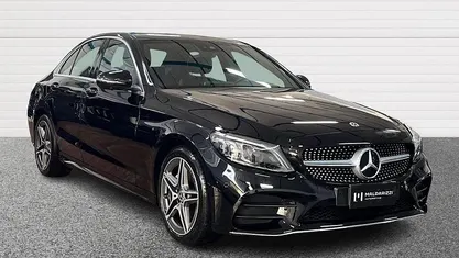 Usata Mercedes C220 Premium 194 CV (142 kW) 2019 Nero Berlina